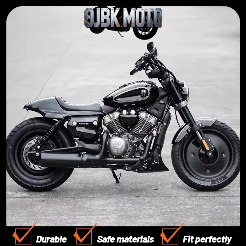 Motorcycle Steering Wheel Rise Ape Handlebar with Easy Installation 51mm thick handlebar compatible For BENDA Chinchilla 250