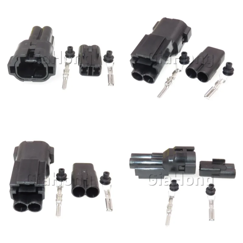 1 Set 2 Ways AC Assembly 6180-2452 Automobile Reversing Radar Oxygen Sensor Wire Socket 6187-2802 Auto Parts Car Plug