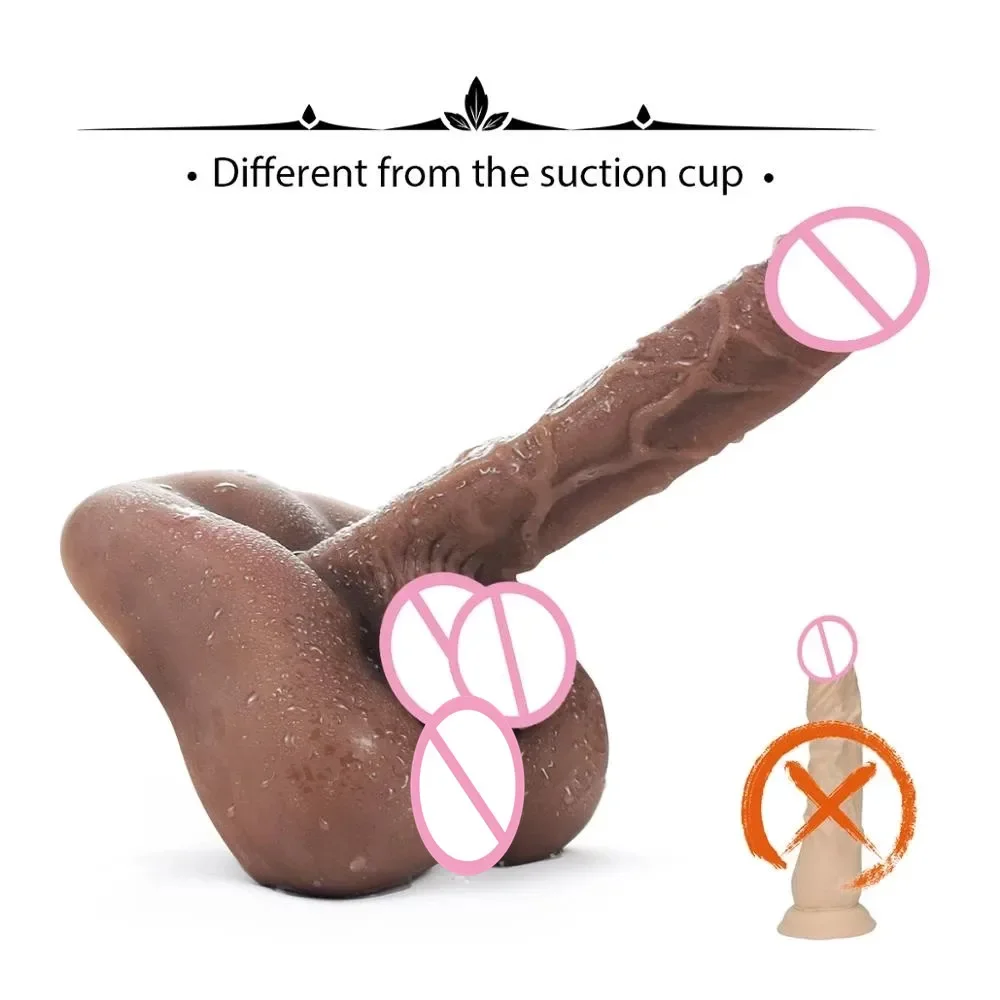 

Women Vagina Masturbation Dildo 3D Men's Butt with Long Penis G spot Massage Anal Sex Dildo Plug Gay Lesbian Couple Product