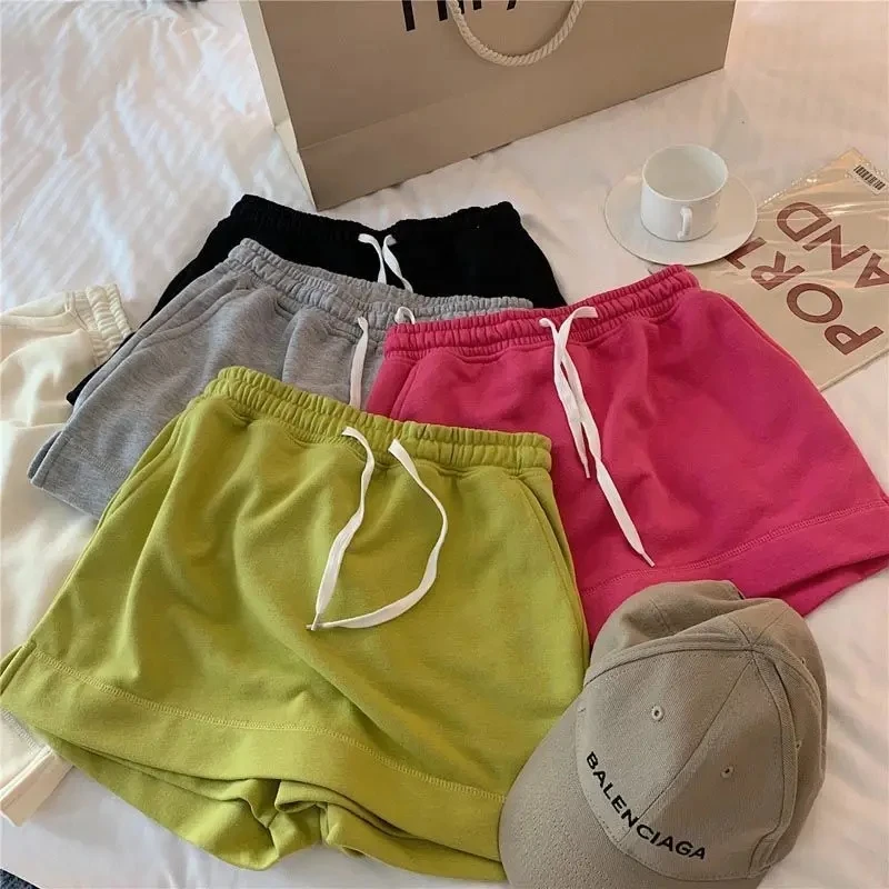 أزياء المرأة السراويل التنانير عالية الخصر الإناث Skort الصلبة #2