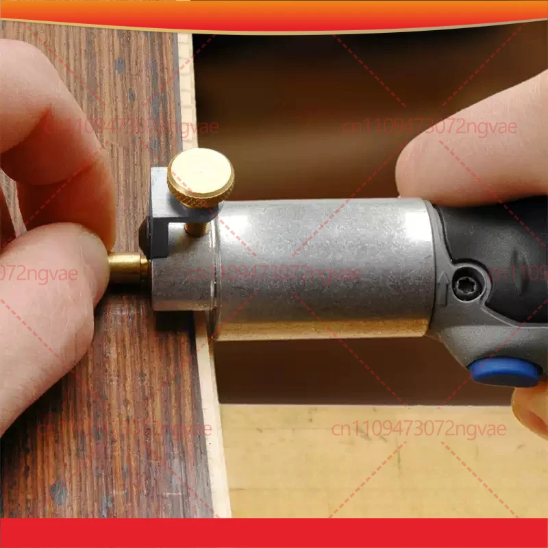 For Electric Grinder Inlay Carving Base Grooving Edge Trim Auxiliary Tool Extension Milling Tool Power Tools Accessory