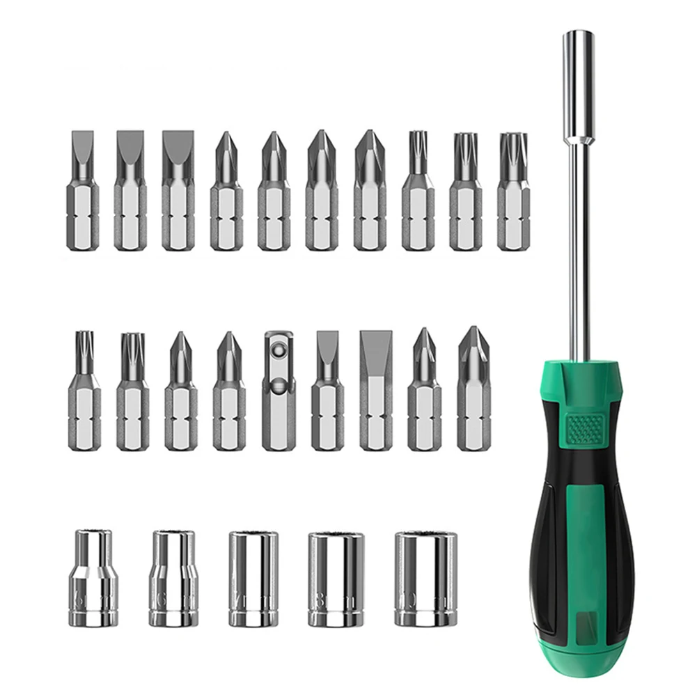 

1 Set Multi-Size Screwdriver Kit With Magnetic Tips For DIY Electronics Furniture Repair Accessories