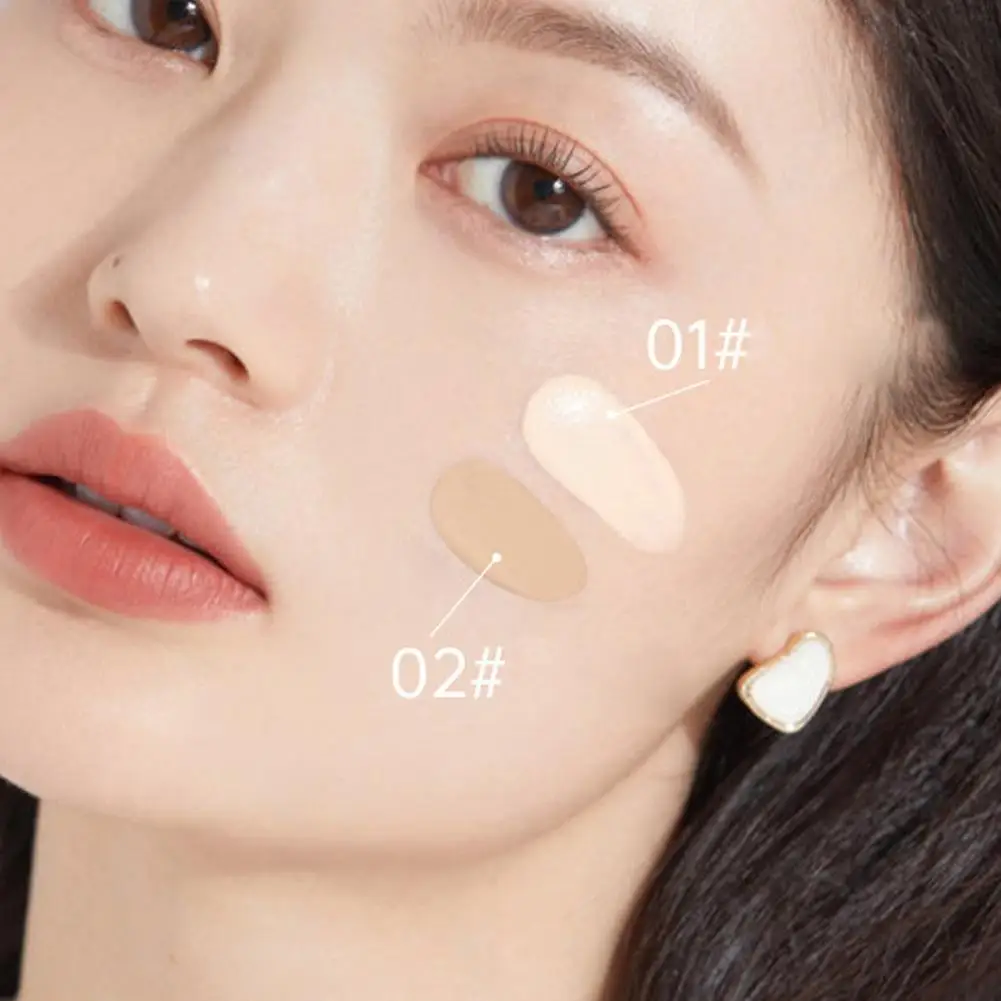 Soft Liquid Foundation Lightweight Waterproof, Pore Concealing, Skin Brightening Makeup for Lasting Coverage