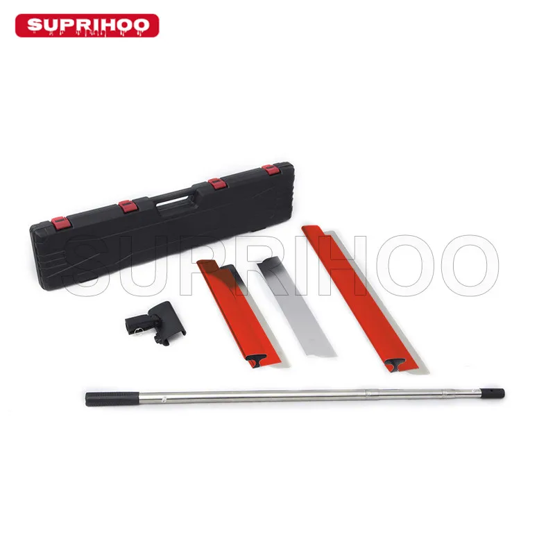 Suprihoo المستوردة البلاستيك القشط شفرات مجموعة 12 "20" 32 "مع تمديد قضيب ل دريوال أدوات التشطيب شفرات 0.3 مللي متر * 2