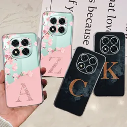 샤오미 레드미 노트 14 프로 5G 케이스, 패션 A Z 글자, 부드러운 투명 실리콘 후면 커버, 레드미 노트 14 프로 플러스 노트 14