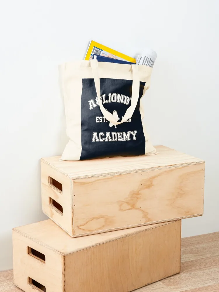 Aglionby Academy Tote Bag حقائب تسوق للنساء حقيبة قماش مخصصة حقيبة تسوق محمولة سوبر ماركت قابلة للطي
