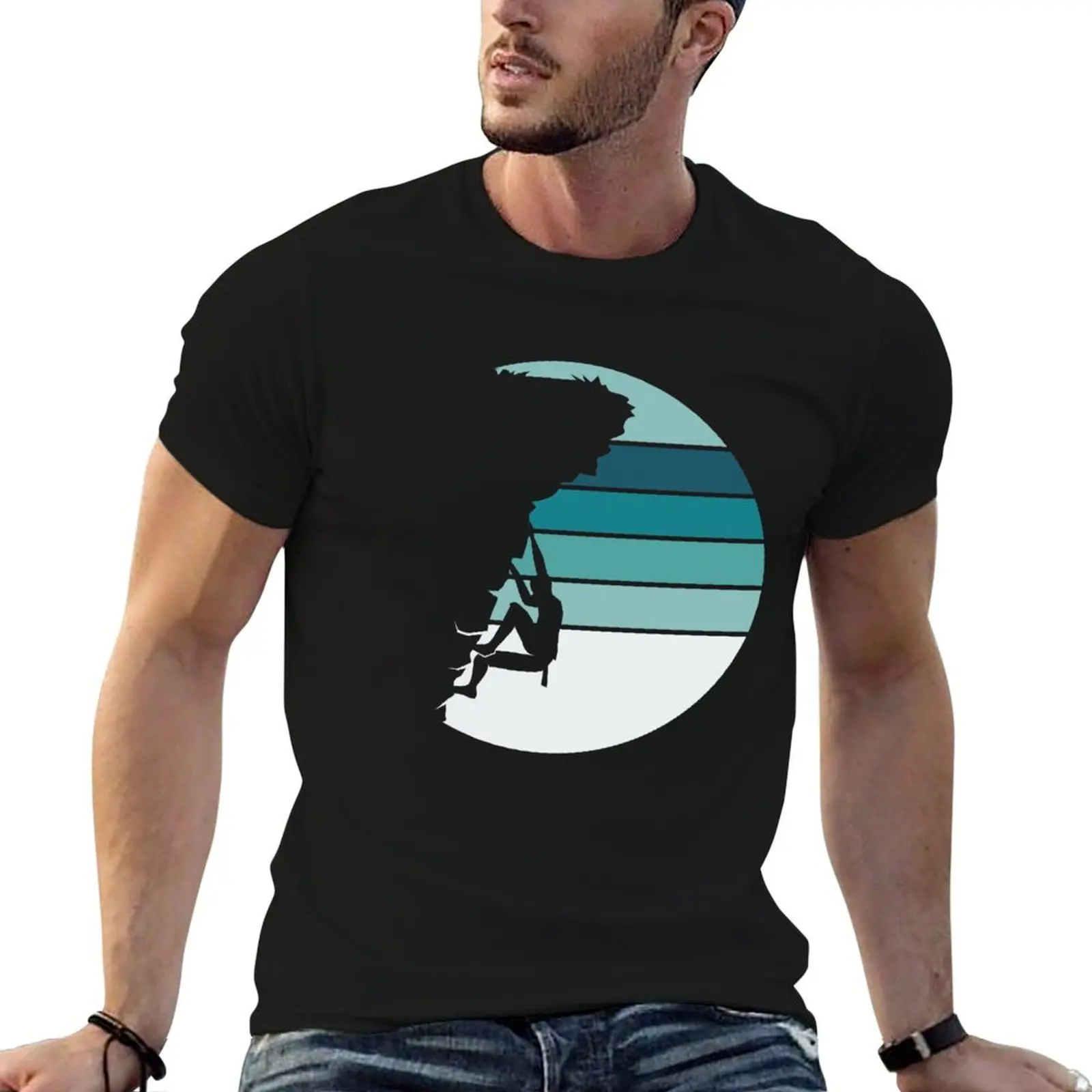 Climbing climber rock climbing gift T-Shirt Water Resistant Casual T-Shirt