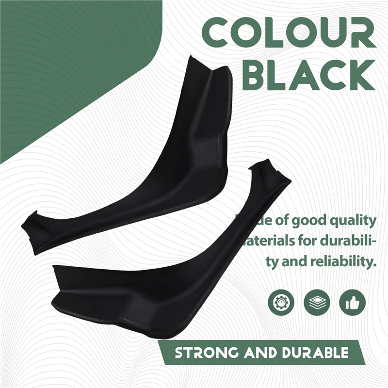 حار بيع-1 زوج الخلفي الجذع المياه قناة بالوعة الكسوة لسيارات BMW 5 'M5 G30 G38 2017-2020 51497400595 51497400596 التمهيد الكسوة ، 1