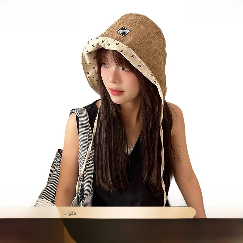 xoxogood-両面着用可能-折りたたみ式-レディース-フィッシングキャップ-サンシェードハット-多用途-オールマッチスタイル-春秋の必需品