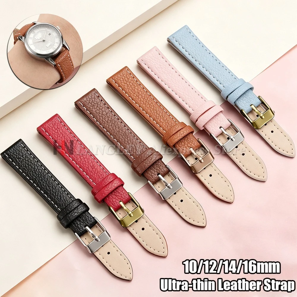 Dress Watch Ultra Thin - 10mm 12mm 14mm 16mm Ultra-thin Leather