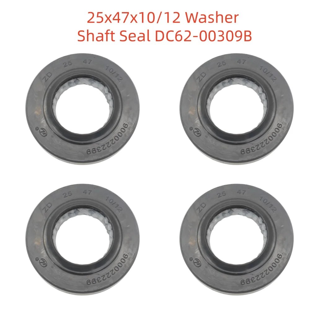 25x47x10/12 Washer Shaft Seal 92445469 DC62-00309B Tub Seal Fit Candy Gorenje Aquamatic
