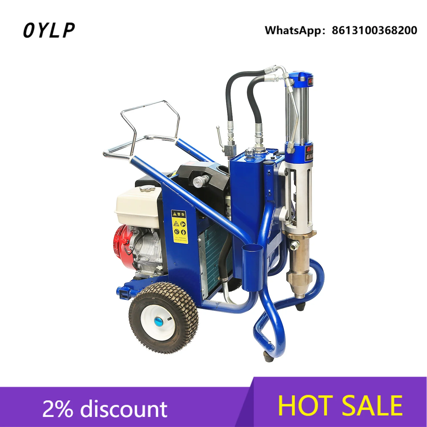 OYLP Electric Airless Paint Sprayer Airless Paint Sprayer Machine Paint Spray Gun