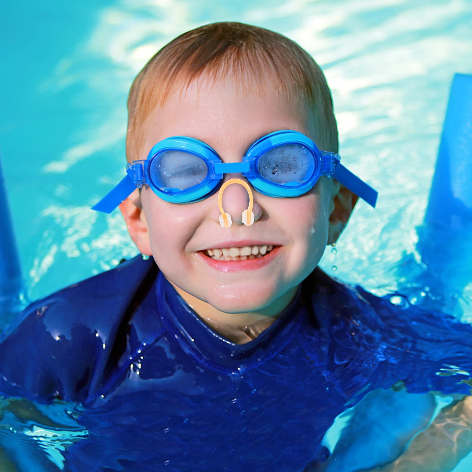 

Silicone Swimming Nose Clip Anti Skid Lightweight Compact Size Prevent Water Entering Nose Comfortable Design Long Use Christmas