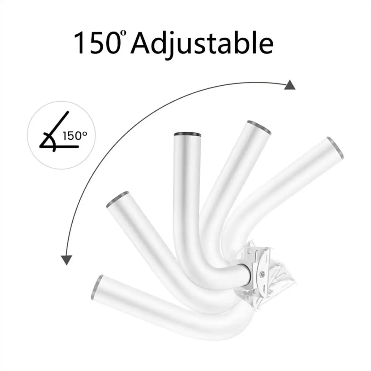 AT16 Adjustable Universal Wireless Bridge Bracket Mount Kit, for Outdoor Antenna Point to Point AP Access Point Client 2Pack