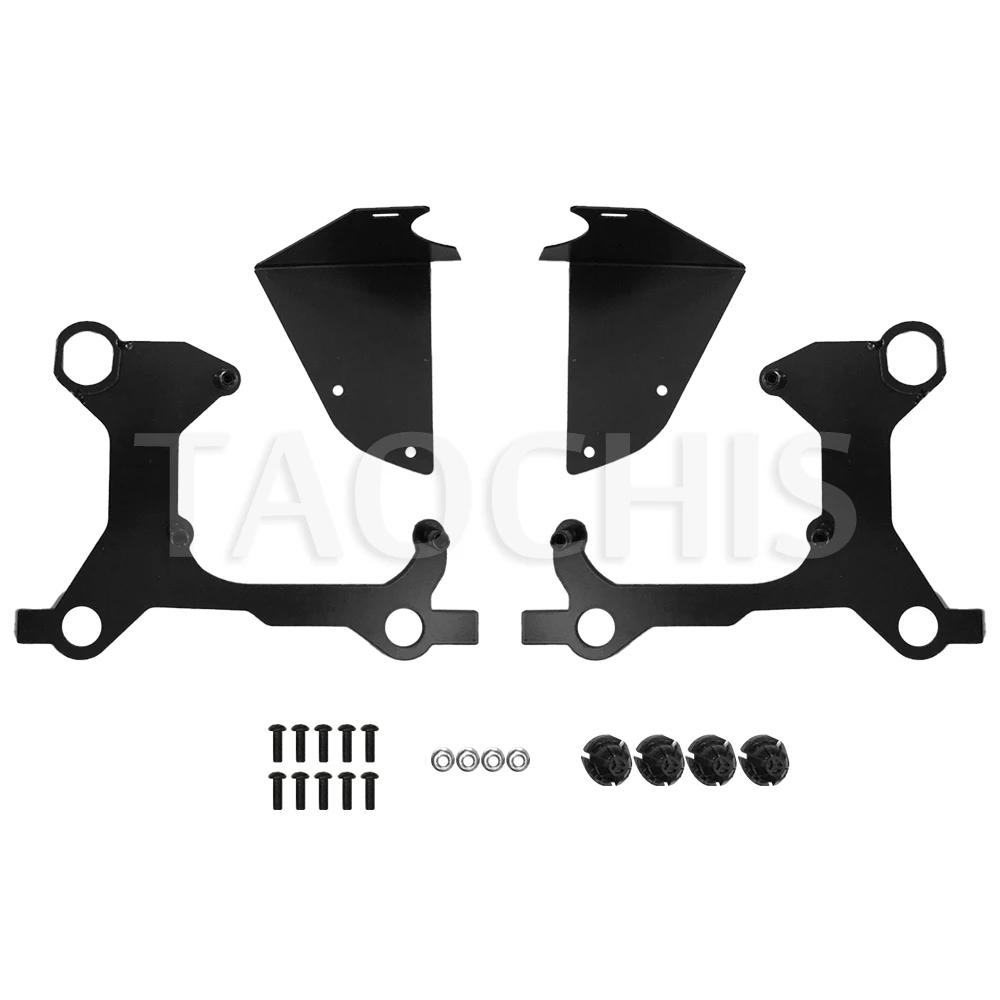 

TAOCHIS Headlight Conversion Mounting Bracket for Chevrolet Equinox 2021-2022 high configuration low beam