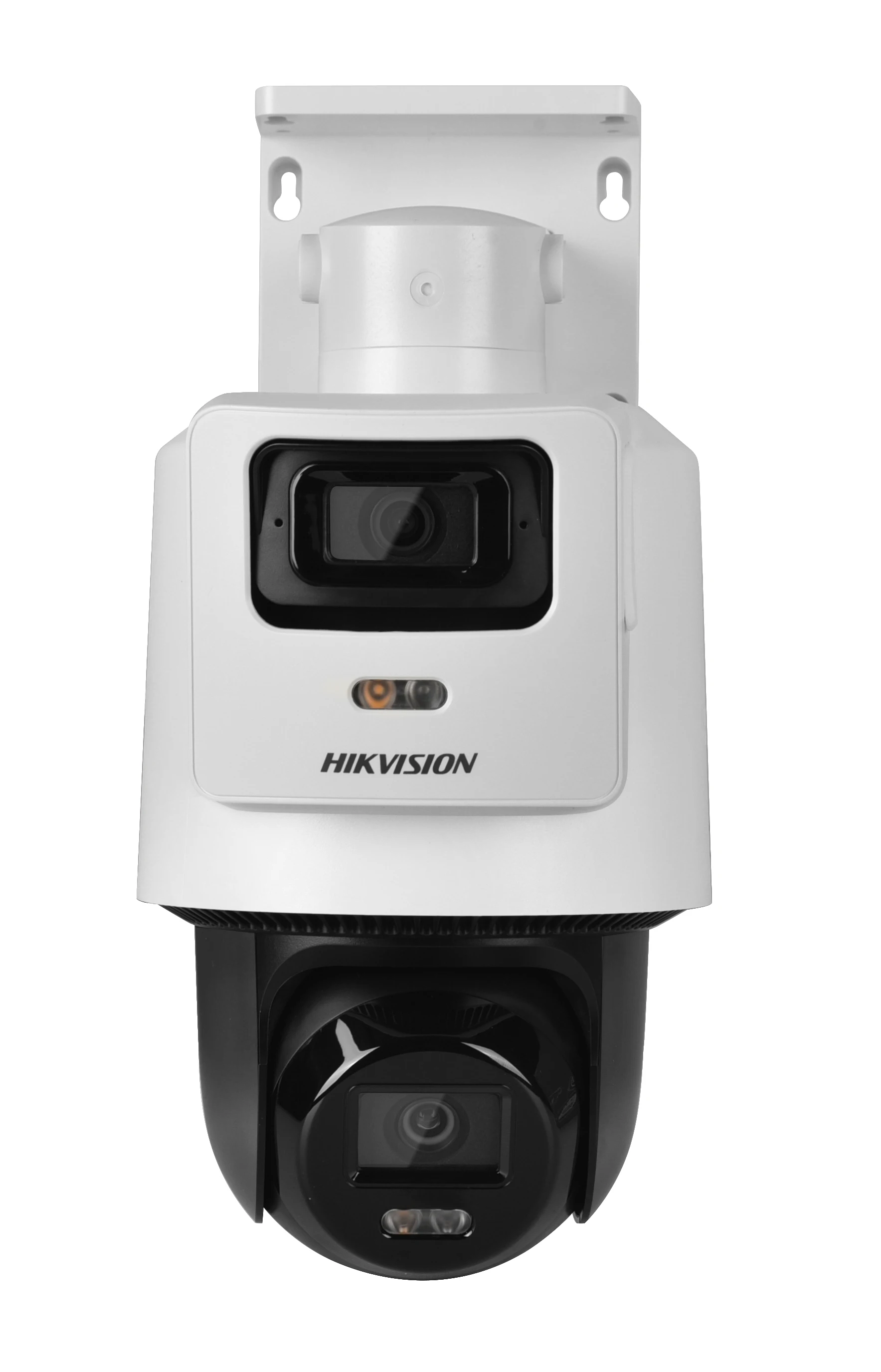 Hikvision PT Camera 4MP DS-2SE2C400MWG-E/14 Smart Hybrid-light Human Detection TandemVu 4MP+4MP POE Camera Built-in Mic Speaker
