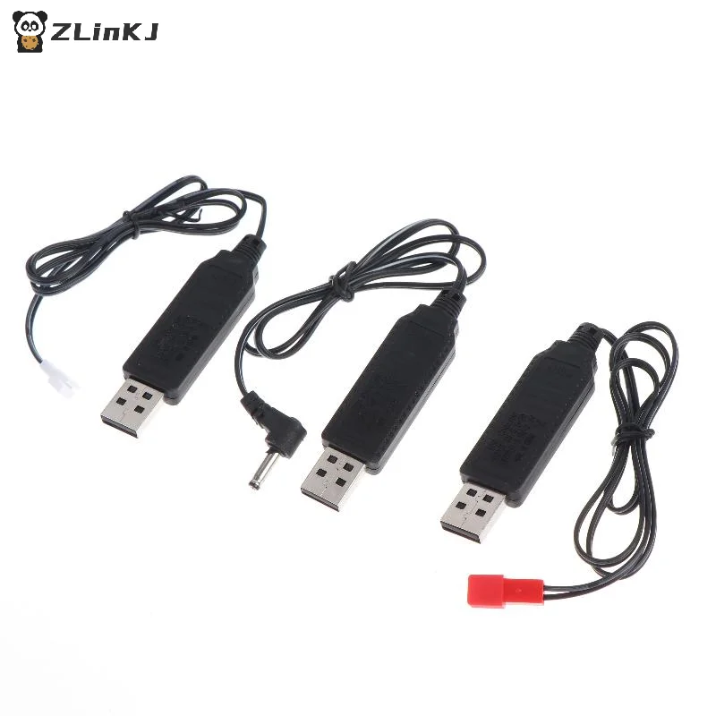 ▶3.7V Lithium Battery USB Charging Cable 500mA With Indicator Light XH2.54 JST SM Connector For RC Model Quadcopter Toy Battery