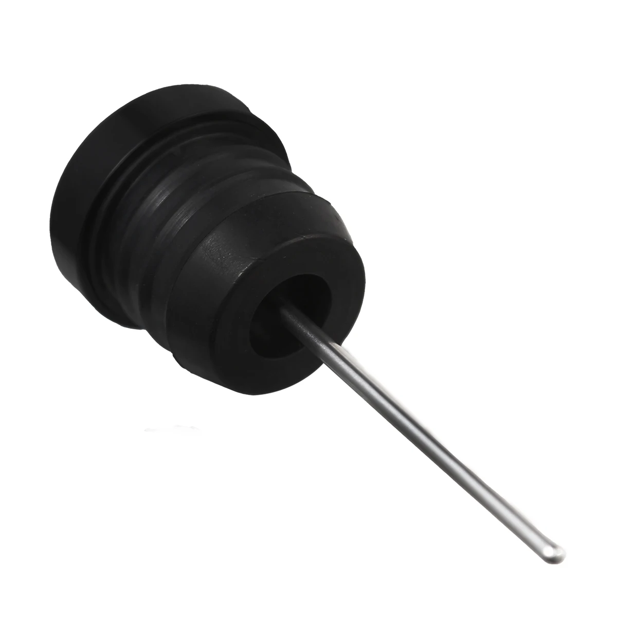 Astina di livello temperatura olio cromata nera per moto per Harley 2000-2017 Softail Twin Cam Fat Boy Heritage Classic Slim