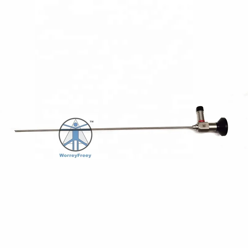Medical Instrument 30 Degree Cystoscope Set 3mm Examination Hysteroscope
