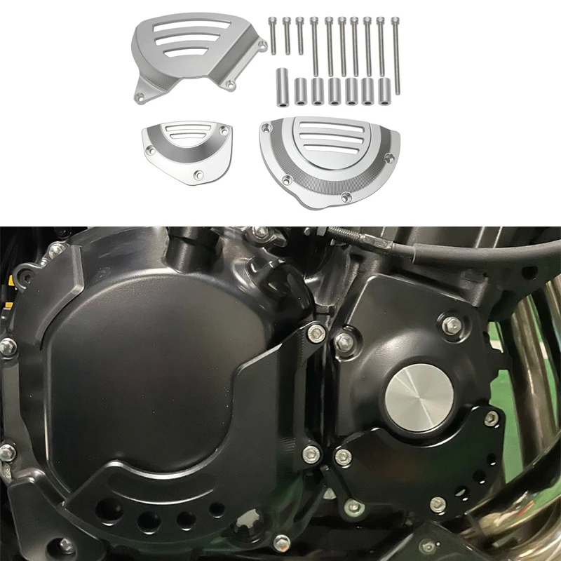 

Защитная крышка двигателя для Z900 Z900RS 2018-2021 2020 обтекатель рамка ползунок защитный чехол для статора для Kawasaki Z 900RS Cafe