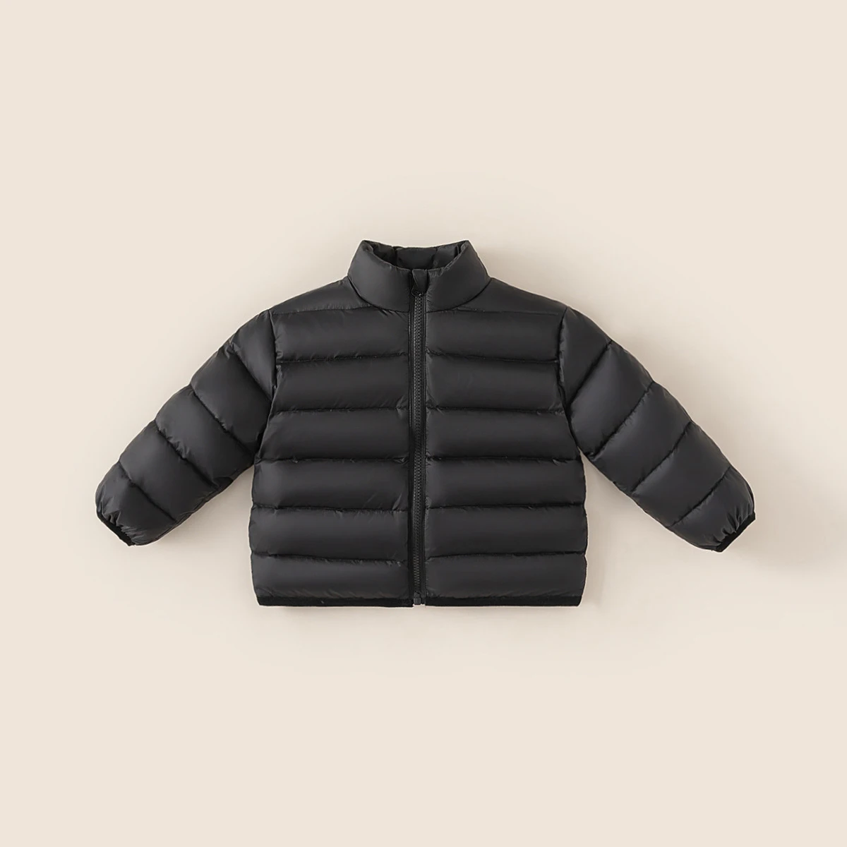 

UNITIM Infant Boy Down Jacket 90% White Duck Solid Toddler Girl Stand Collar Bread Coat Windproof Kids Baby Boy Winter Coat