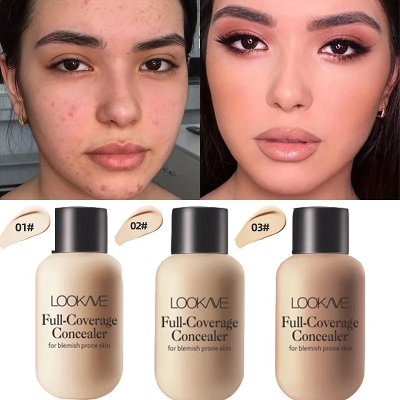 Vollständige Abdeckung Gesicht Foundation BB Creme matte Öl kontrolle flüssige Foundation White ning Gesicht Make-up Basis Creme Kosmetik für Frauen