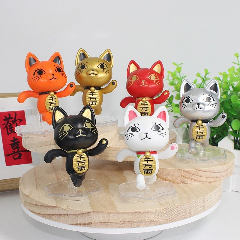 

6 PCS DAN DA DAN Japanese Anime Peripherals Turbo Granny PVC Action Figure Collectible Ornament Creative Gift for Friend Boy Toy