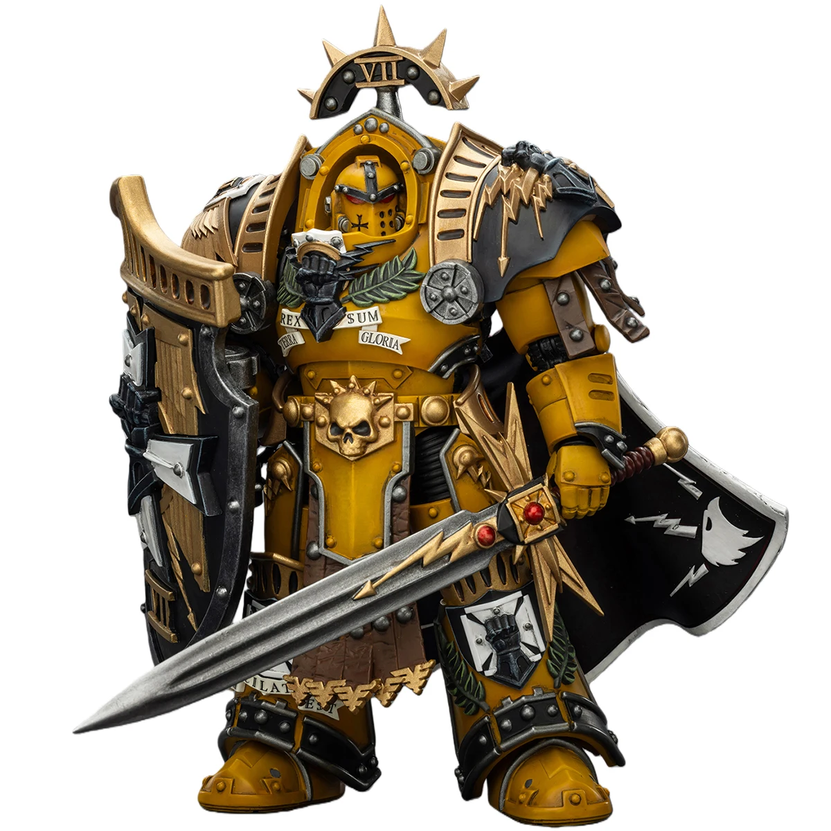 

HIPLAY JOYTOY Warhammer Imperial Fists Legion Praetor in Tartaros Terminator Armour 1/18 Scale Action Figure