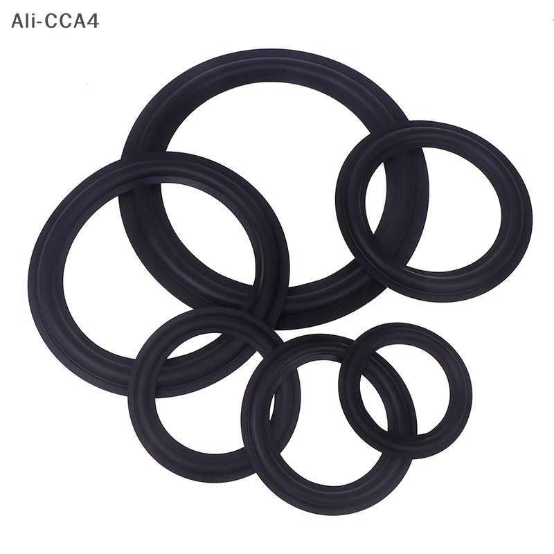 

1Pc Speaker Rubber Repair 4 5 6.5 8 10 INCH Suspension Surround Folding Ring Full Range Woofer Speaker Replacements