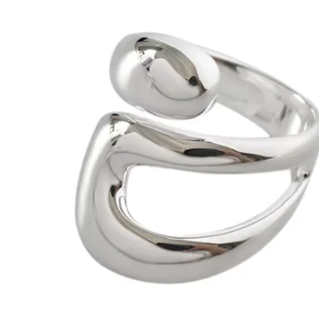 Women's 925 Sterling Silver Minimalist Handmade Ring Set