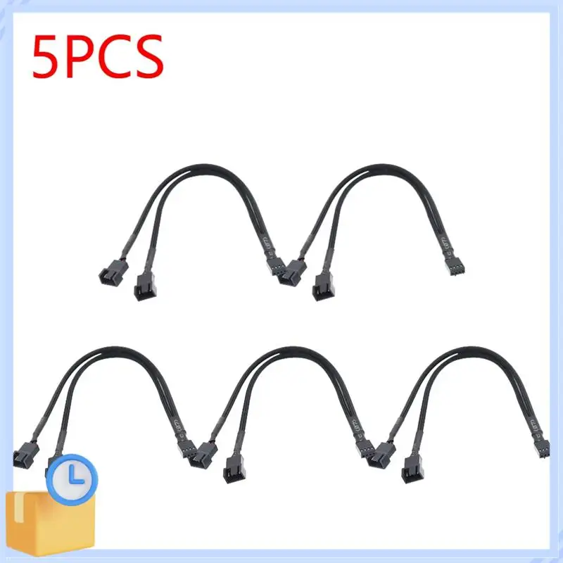 인기 있는 4핀 PWM 팬 스플리터 허브 케이블 Formotherboard 및cpu PC 케이스 팬 확장 어댑터 Y 스플리터 케이블