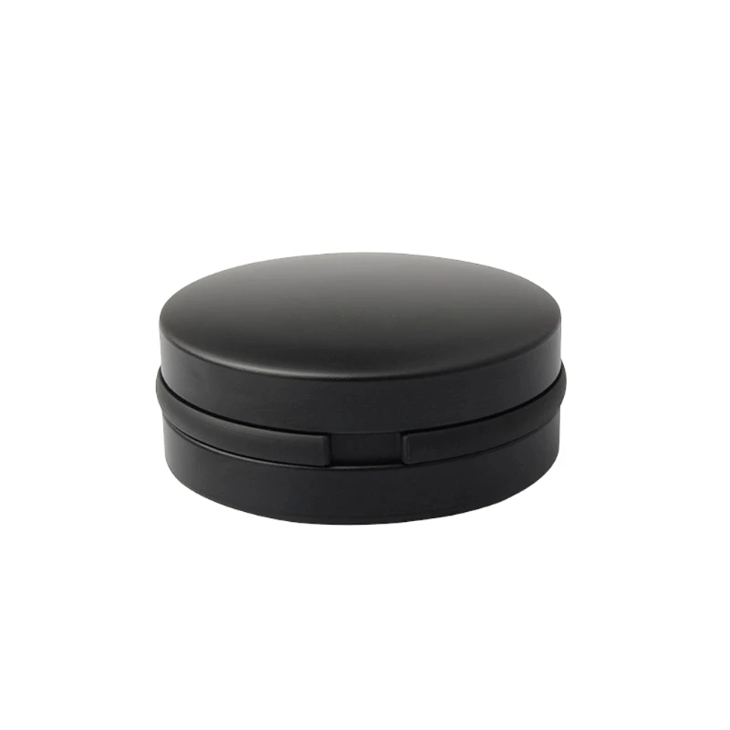 CORA Round Earphone Storage Case with Cushioned Felt Interior Lining for Travel