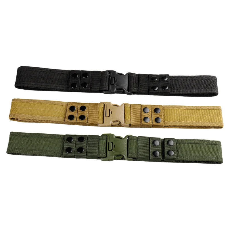 قطعة واحدة من حزام المرافق التكتيكي على الجانب S مع شريط فيلكرو - مادة البولي بروبيلين المتينة للمشي لمسافات طويلة والتخييم والاستخدام العسكري #6