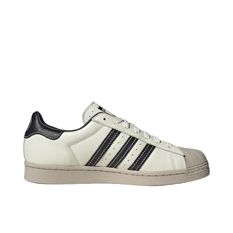 Adidas Origins SUPERSTAR Comfortable, Sporty, Durable, and Trend Resistant Low Top Board Shoes for Both Men and Women in White