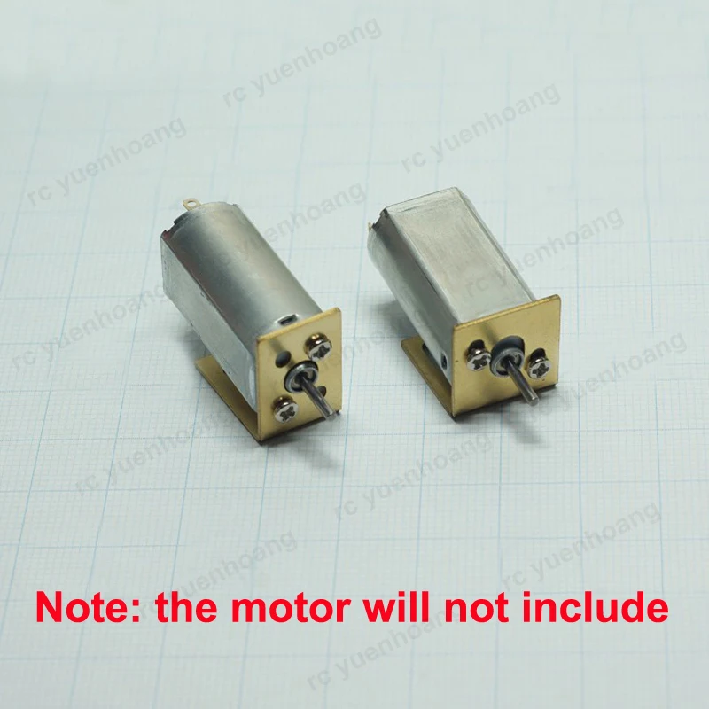 1 paio modello RC barca 030 050 base di montaggio motore staffa in rame installazione orizzontalmente/laterale sedile fissaggio motore di alimentazione fai da te