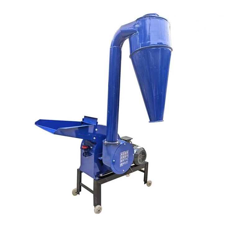 SAT. Molino de Alimentos para Ganado, Aves de Corral, Cerdos, Pollos y Vacas, Pequeño y Mini, para Paja de Trigo, Paja de Maíz y Granos