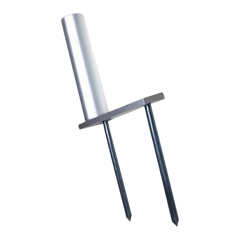 Spiral Insert for Beach Umbrellas Made of Heavy-Duty Metal to Repeated Use in High-Traffic Outdoor Recreation Settings