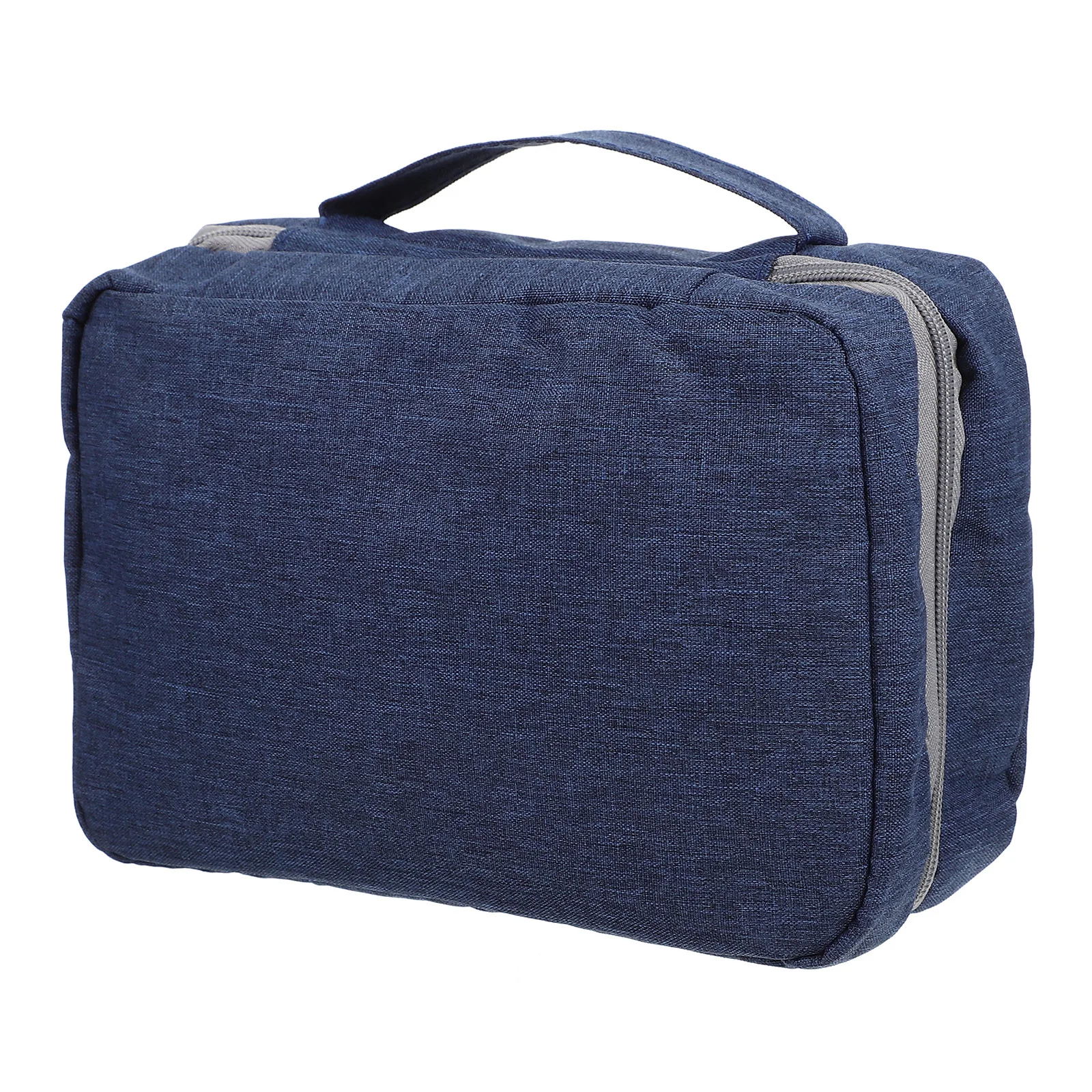 

Multipurpose Foldable Toiletry Bag Stylish Polyester Makeup Organizer Storage Hanging Travel Wash Bag Lightweight