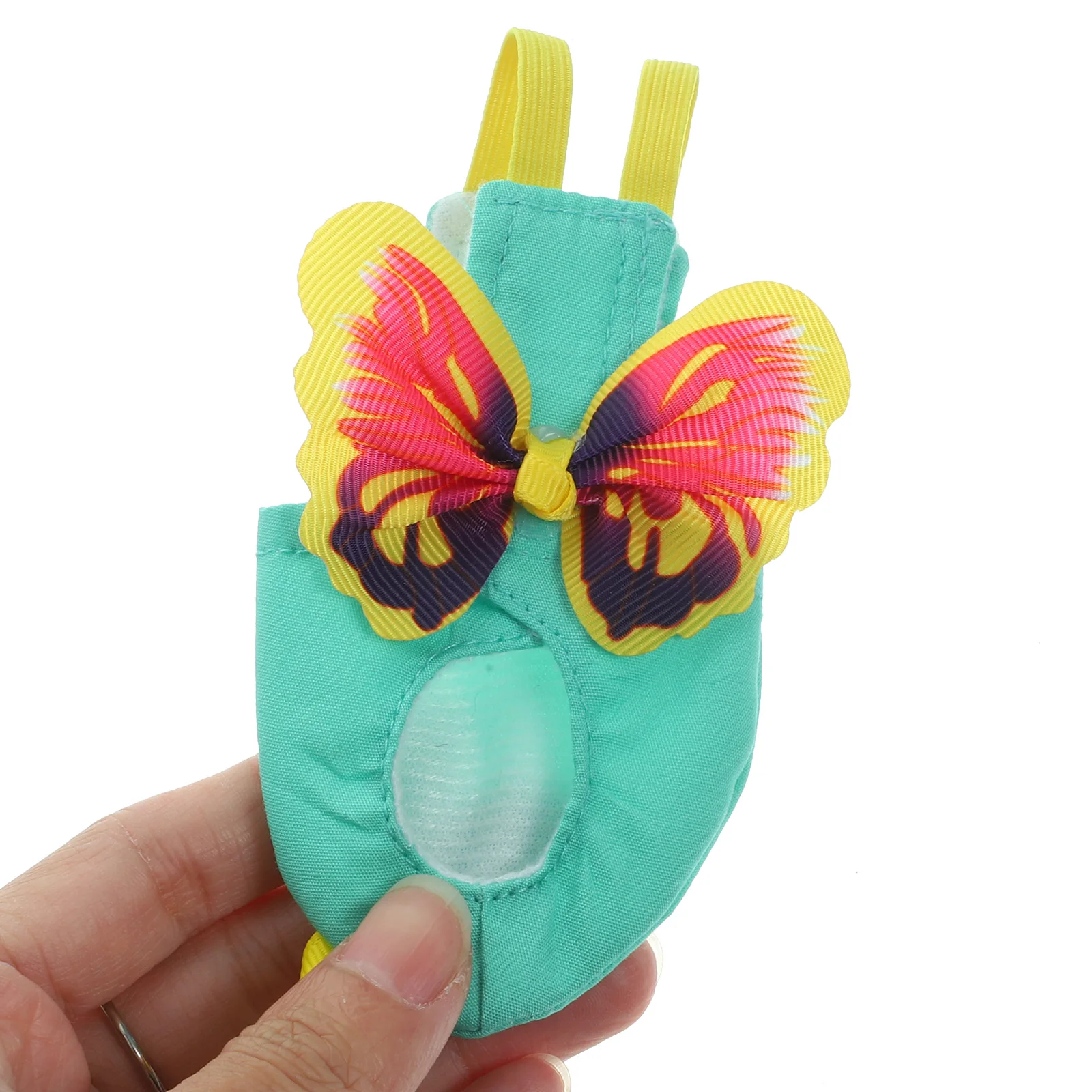 

Parrot Flying Suit Pink Clothes Diaper Lightweight Reusable Easy Harness Practical Cockatiel