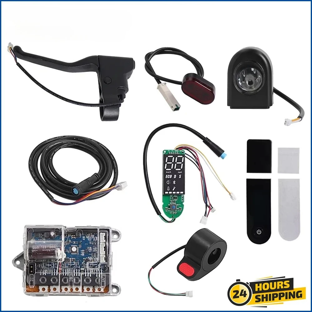 

Electric Scooter Controller Dashboard Accelerator Set LED Display Handle Brake Headlight for Xiaomi M365/Pro Taillight Lamp