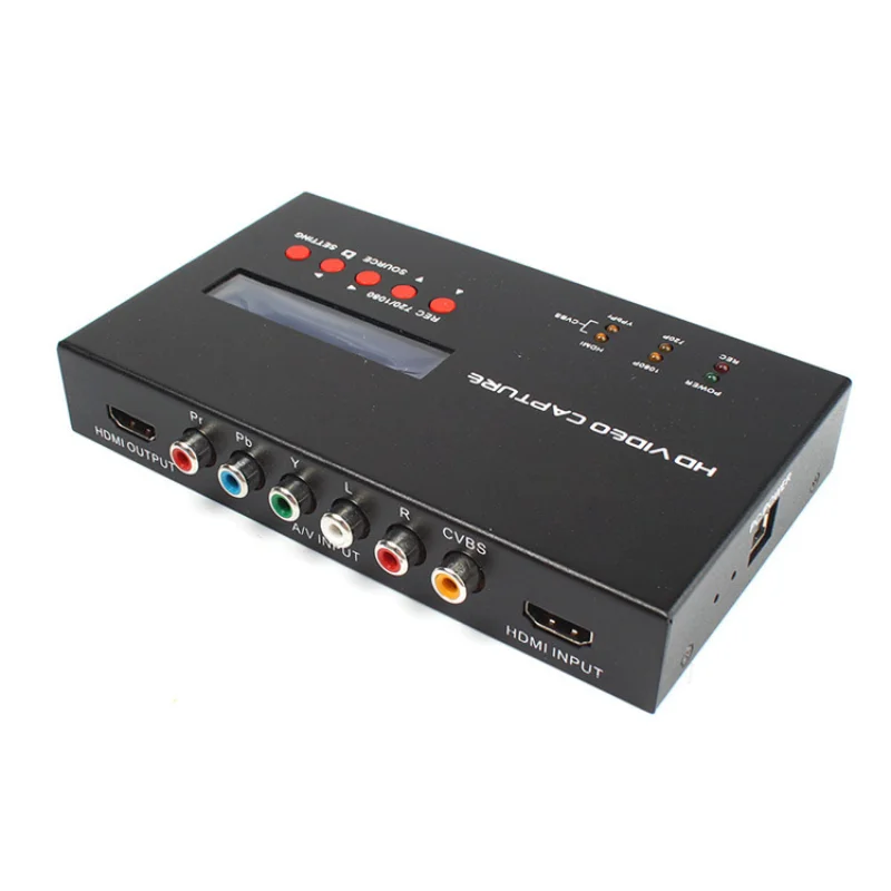 

HD Video Capture Box 283S with Scheduled Recording, Built-in HDCP Protocol Bypass, 720P/1080P Switchable