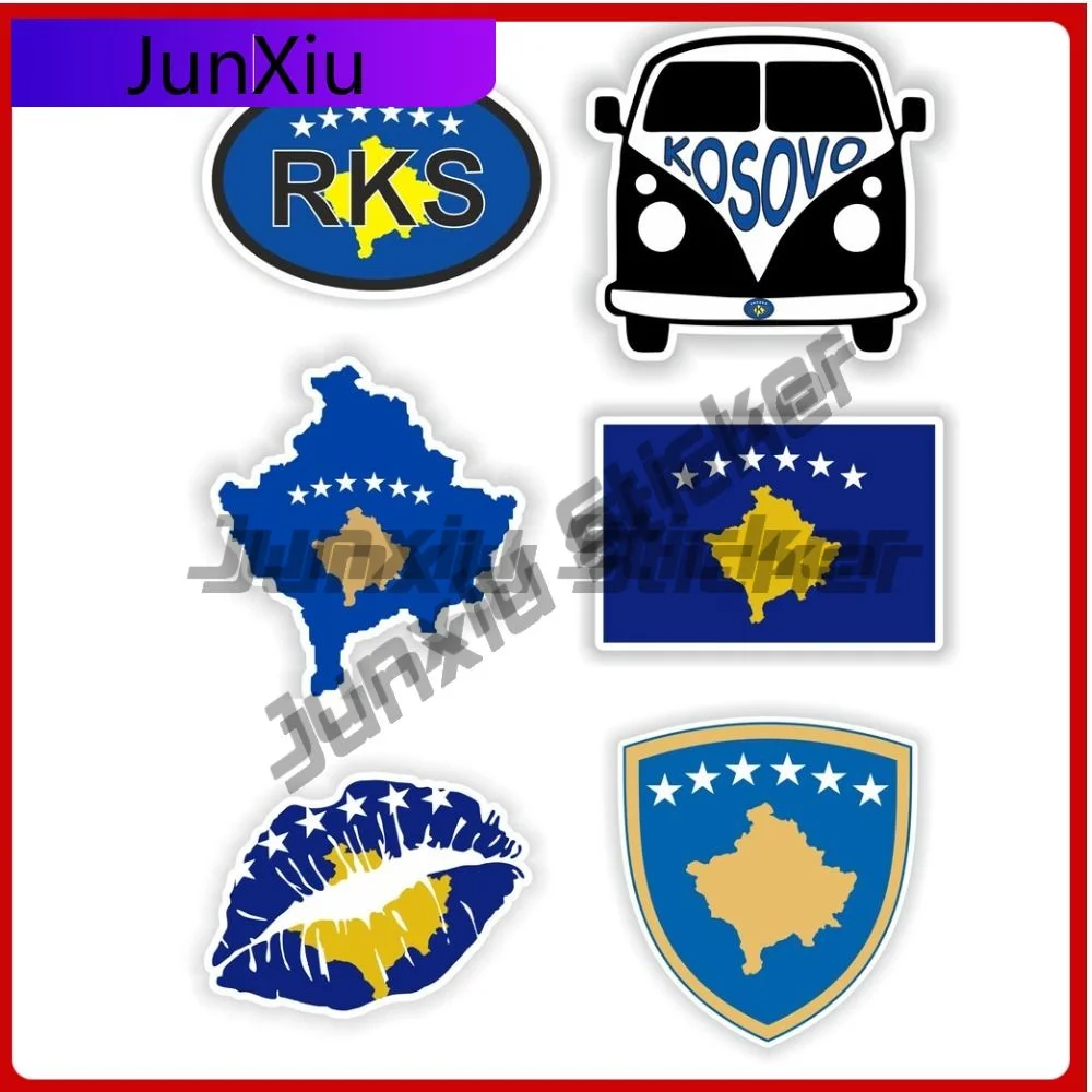 

Kosovo Set Sticker Vinyl Waterproof Decals X500 Motorcycle Stickers Custom Decals Car Side Sticker Camping Decals Waterproof Pvc