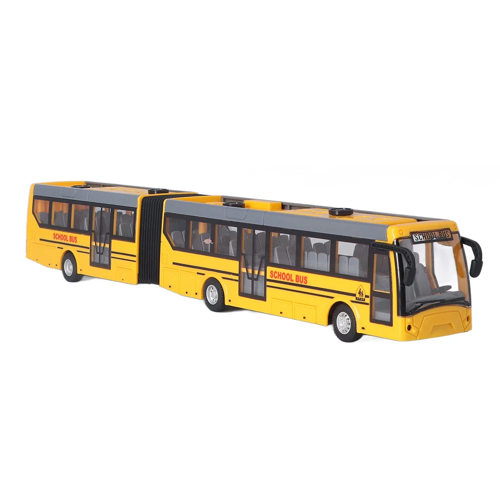 محاكاة RC نموذج سيارة التحكم عن بعد حافلة التحكم عن بعد قسم مزدوج حافلة لمشاهدة معالم المدينة ألعاب تعليمية للأطفال هدية الأولاد #5