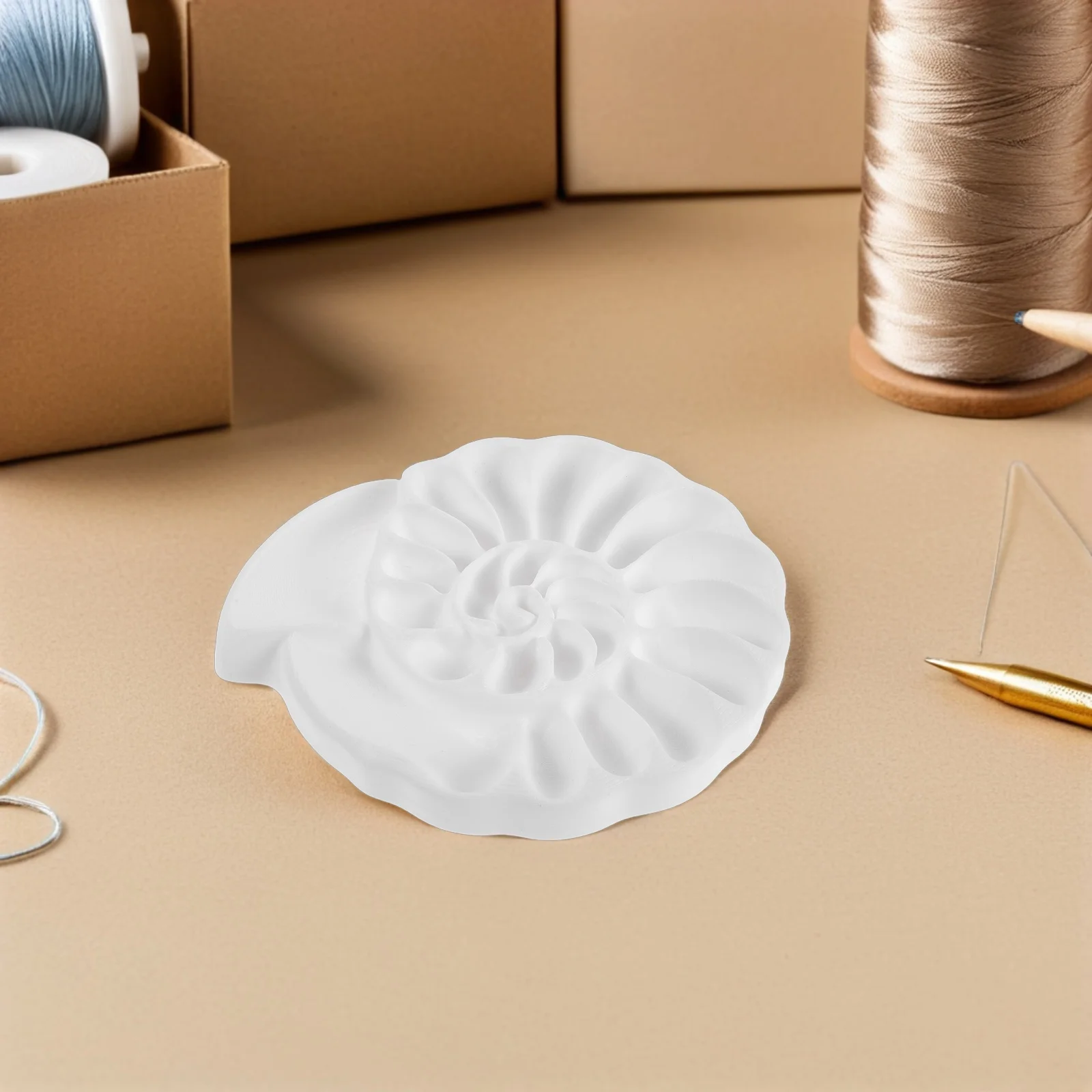 

Art Palette: White Plastic Painting Mixing Tray For Watercolor Gouache Acrylic Portable Artist Color Palette For Students