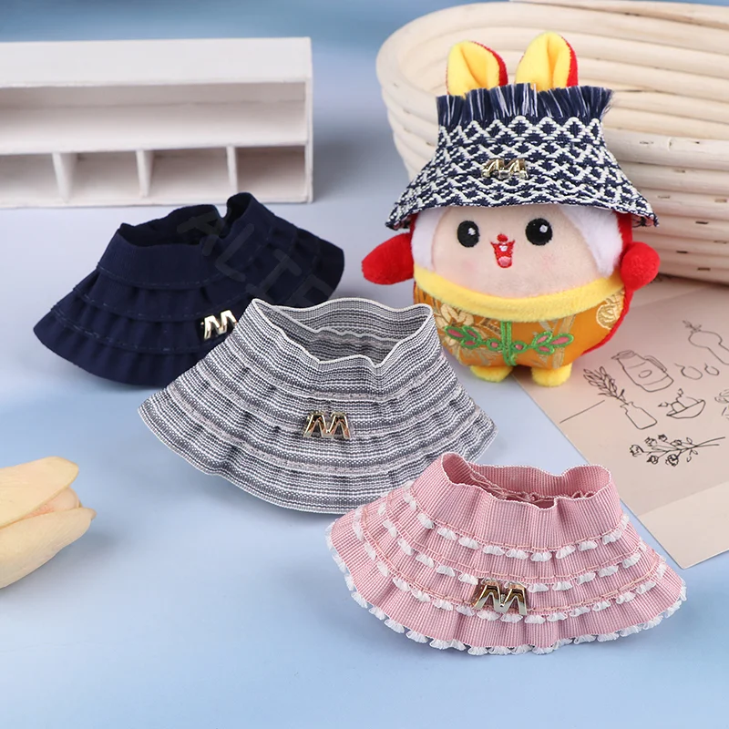 

Милая плюшевая кукла Labubu, вязаная шапка, открытый цилиндр, шапки для кукол Kpop, головные уборы, мини-кукла, одежда, аксессуары, детские игрушки