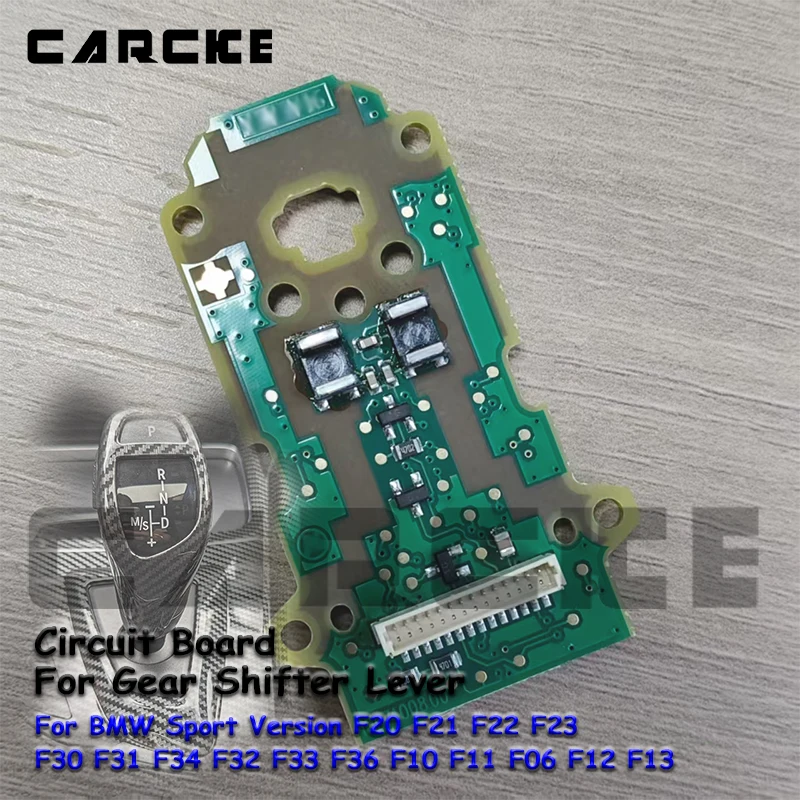 Gear Shift Knob Button Panel Circuit Board For BMW F20 1/2/3/4/5/6 Series Modification Kit Gear Knob Replace Car Accessories