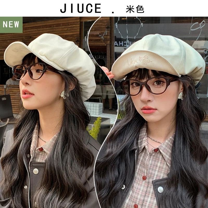 

Модный головной убор Hugger Toque Hat Skull Slouchy Cloud Octagonal Girl Reducing Baby Autumn Универсальная кепка Берет Boina Cute 5M892