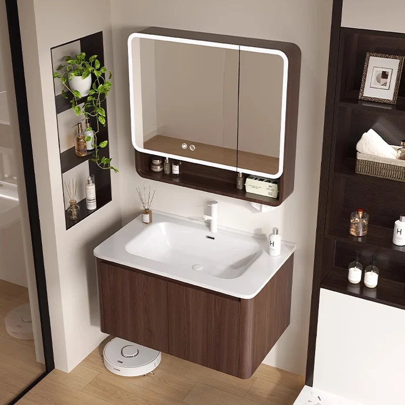 Hamaki Display Bathroom Cabinet Small Toilet Skincare Space Saver Dressers Bathroom Cabinet Paper China Gabinete Home Furniture
