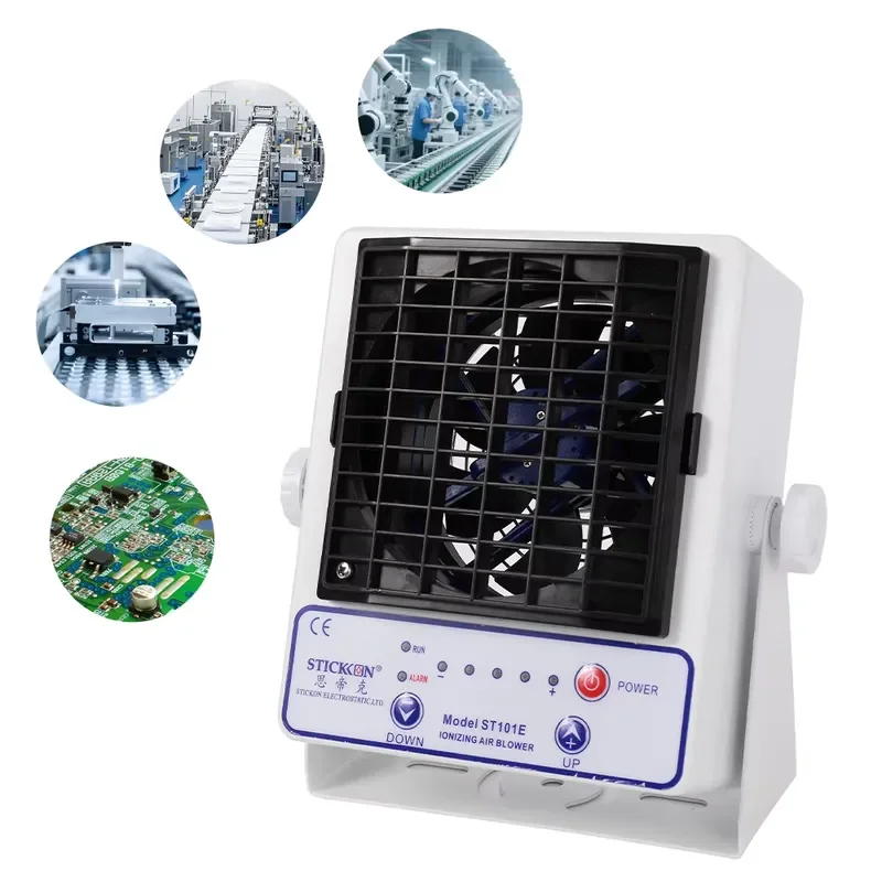 Factory Wholesale ODM Benchtop DC Ionizing Air Blower Static Electricity Eliminator ESD Equipment for Electronics