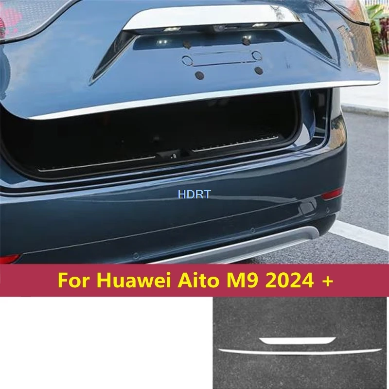 

Автомобильный Стайлинг молдинг для заднего багажника Накладка на заднюю дверь протектор Украшение Аксессуары внешняя наклейка для Huawei Aito M9 2024 +